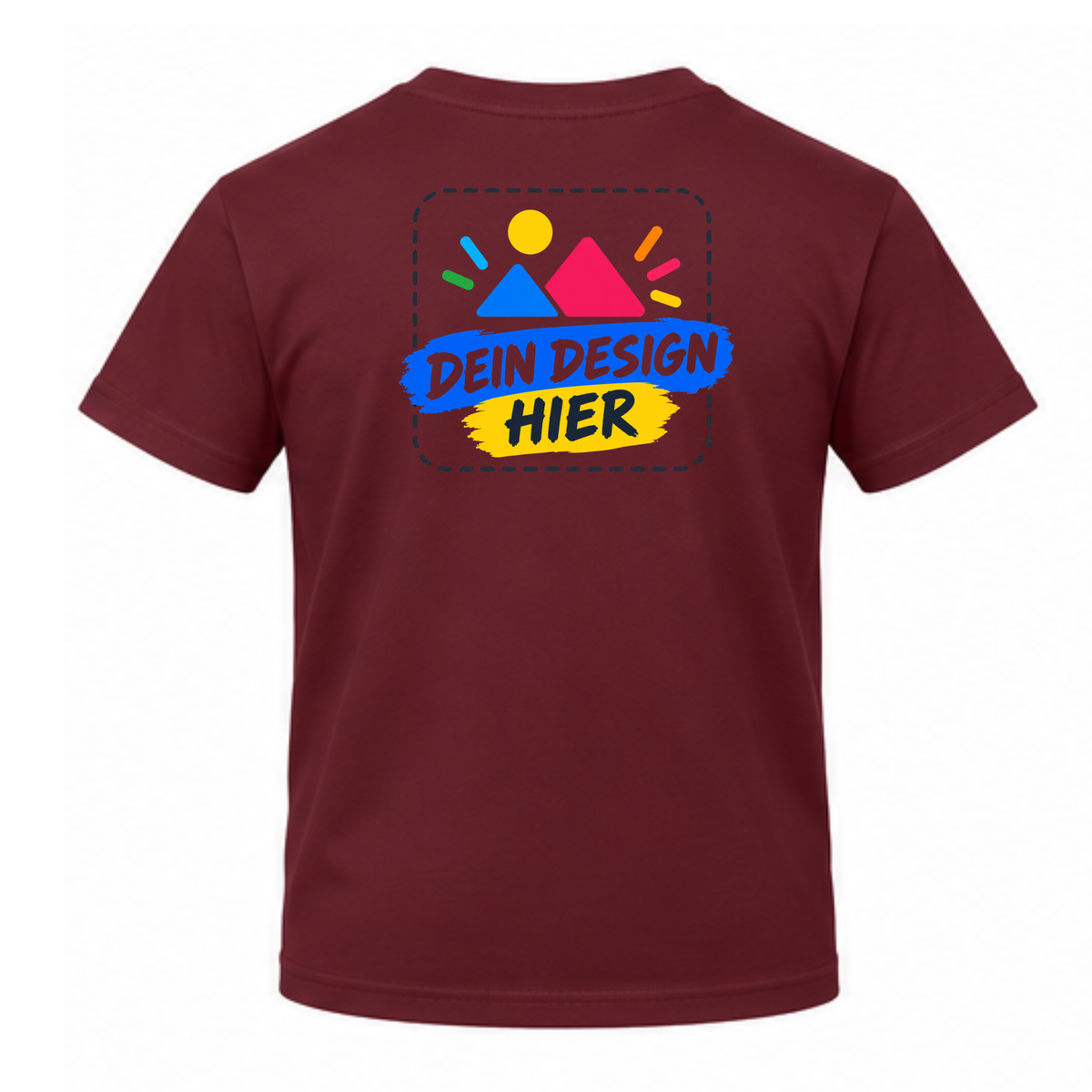 Unisex T-Shirt Burgundy