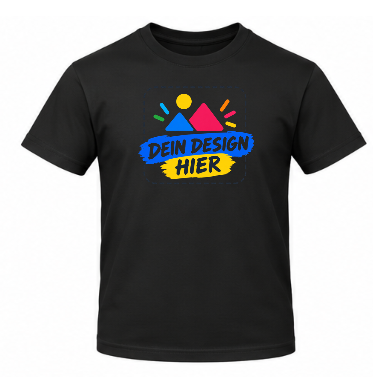 Unisex T-Shirt Schwarz