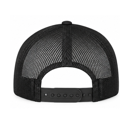 Unisex Retro Trucker Cap Schwarz