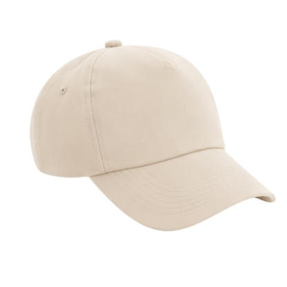 Unisex 5 Panel Cap Sand